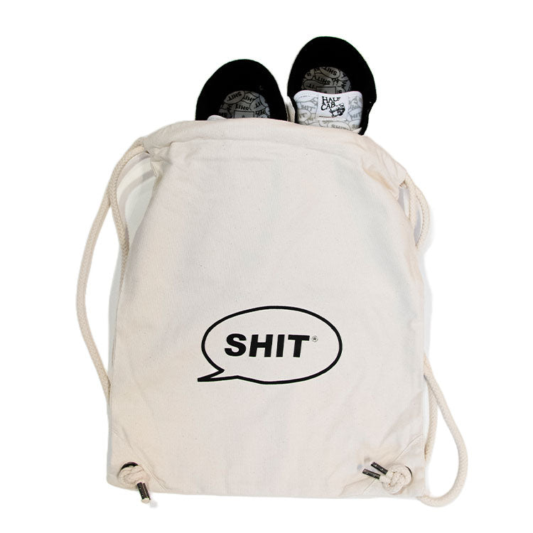 SHIT® SHOE BAG CANVAS NATURAL