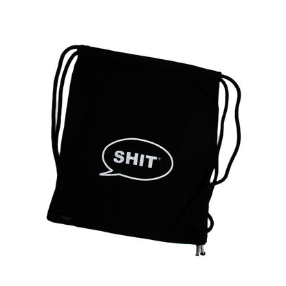 SHIT® SHOE BAG CANVAS BLK