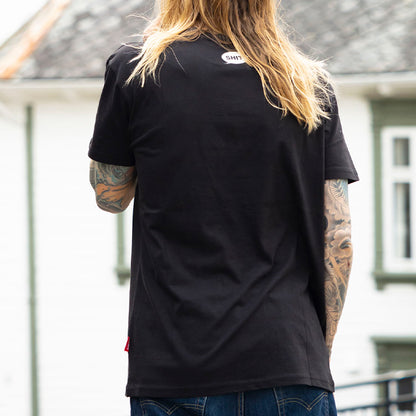 SHIT® T-SHIRT SSC LOGO BLACK / RED