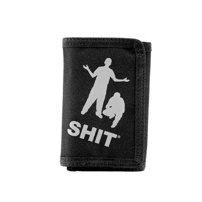 SHIT® CLASSIC PERSONS LOGO WALLET (BLACK)