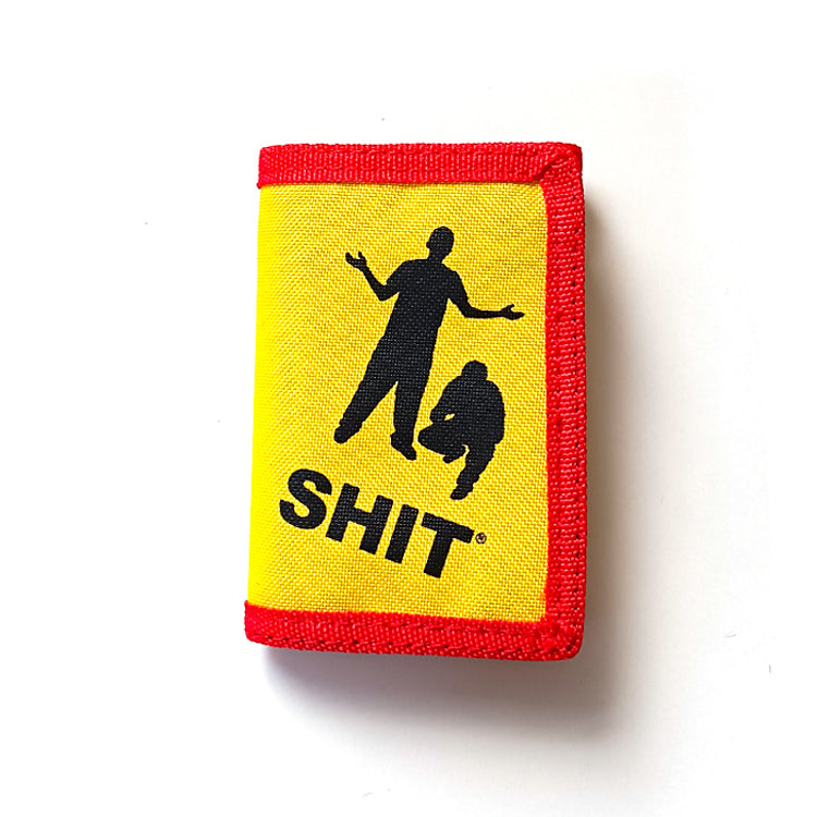 SHIT® CLASSIC PERSONS LOGO WALLET (YELLOW)