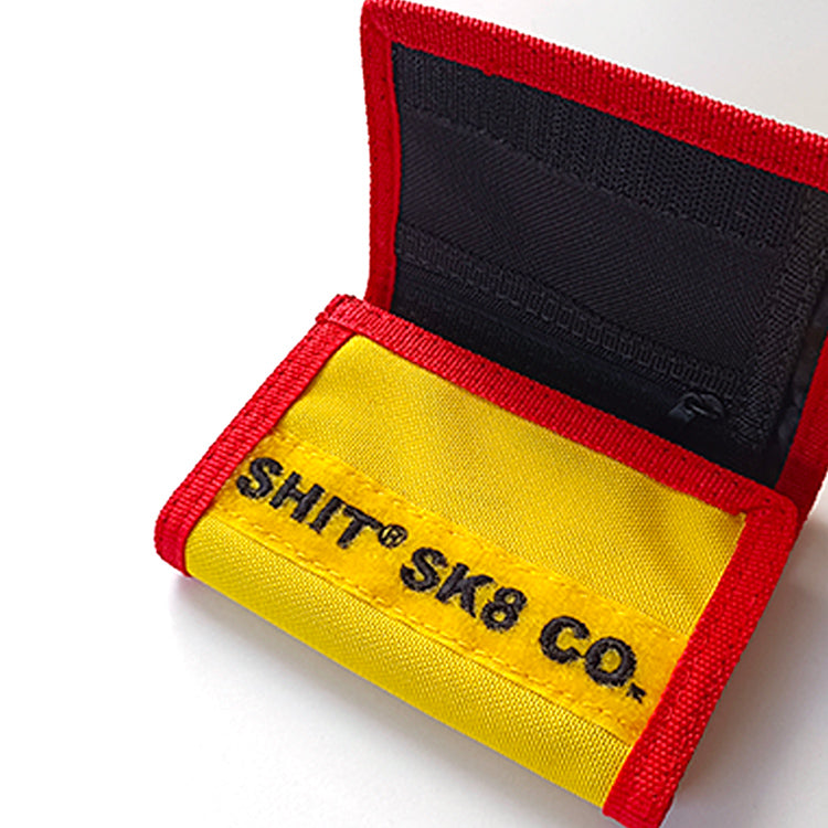 SHIT® CLASSIC PERSONS LOGO WALLET (YELLOW)