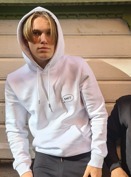 Hoodie, SHIT® TB Chest, White