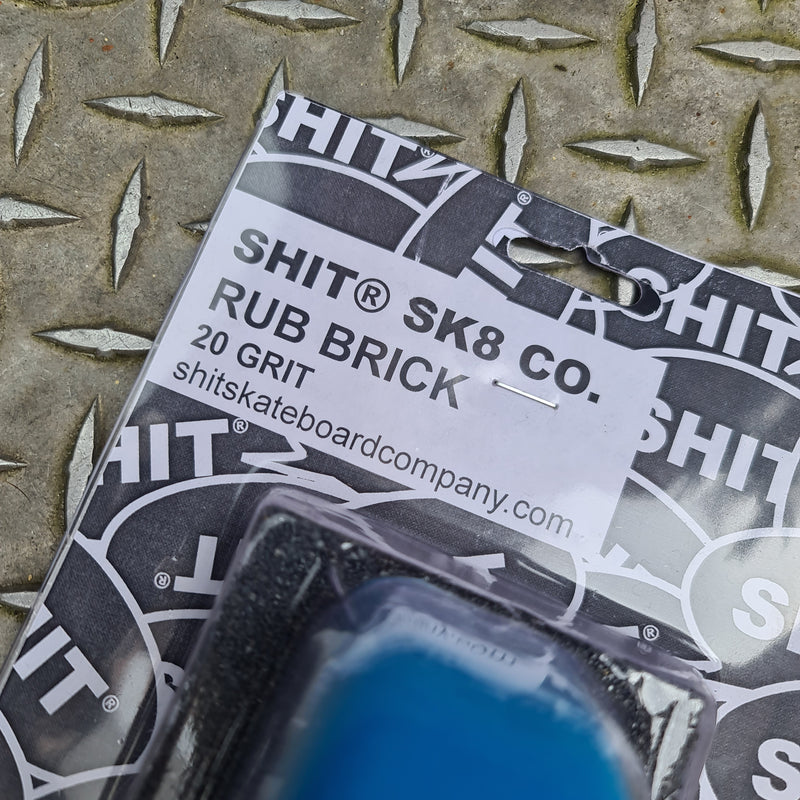 SHIT® RUB BRICK - 20 GRIT, BLUE