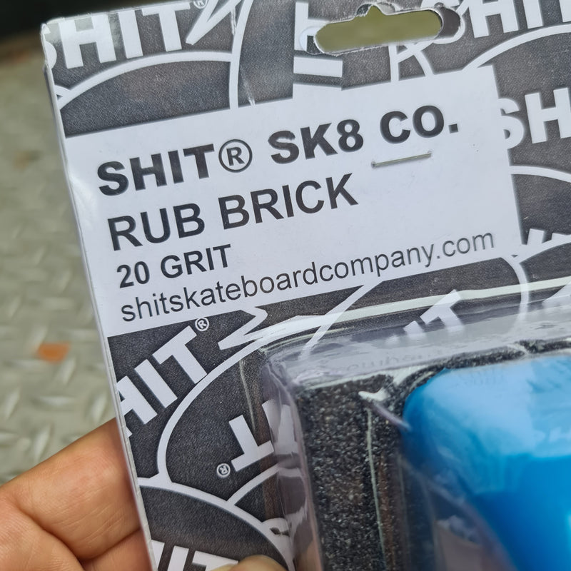 SHIT® RUB BRICK - 20 GRIT, BLUE