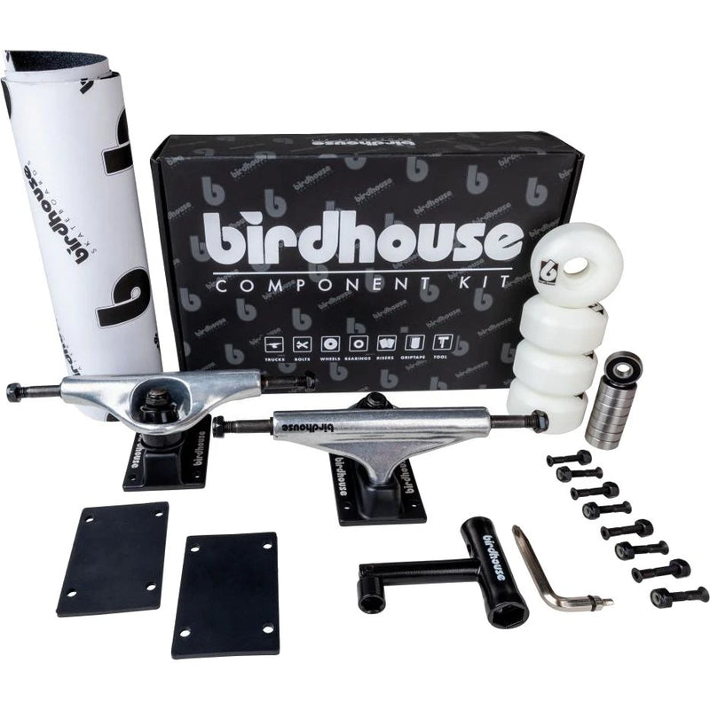 Birdhouse Component Kit 5.25 Component Kit Silver/Black 5.25 IN