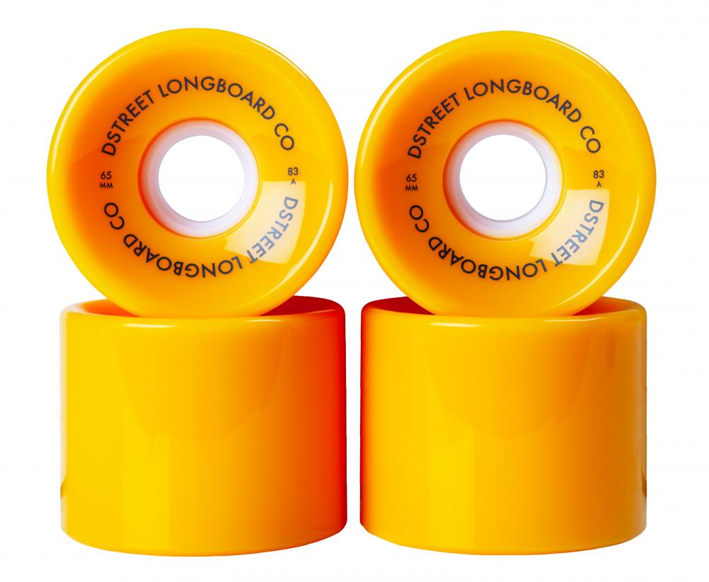 65MM SOFT 78A CRUISER WHEELS - YELLOW