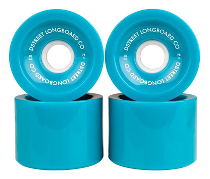 65MM SOFT 83A CRUISER WHEELS - BLUE