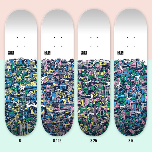 OSL SKATEBOARD DECKS