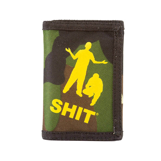 SHIT® CLASSIC PERSONS LOGO WALLET (CAMO) - [product_type] - SHIT® SKATEBOARD COMPANY - SHIT® SKATEBOARD COMPANY