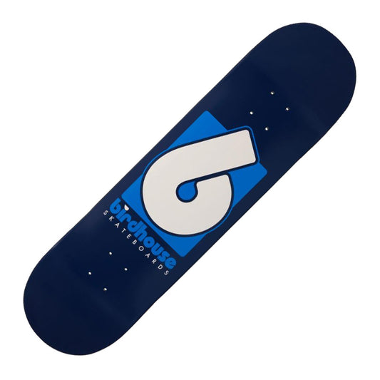 Birdhouse Logo Deck B Logo Blue 8.375 IN