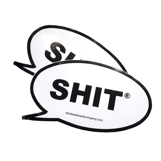 SHIT® CLASSIC TB STICKERS - [product_type] - SHIT® SKATEBOARD COMPANY - SHIT® SKATEBOARD COMPANY