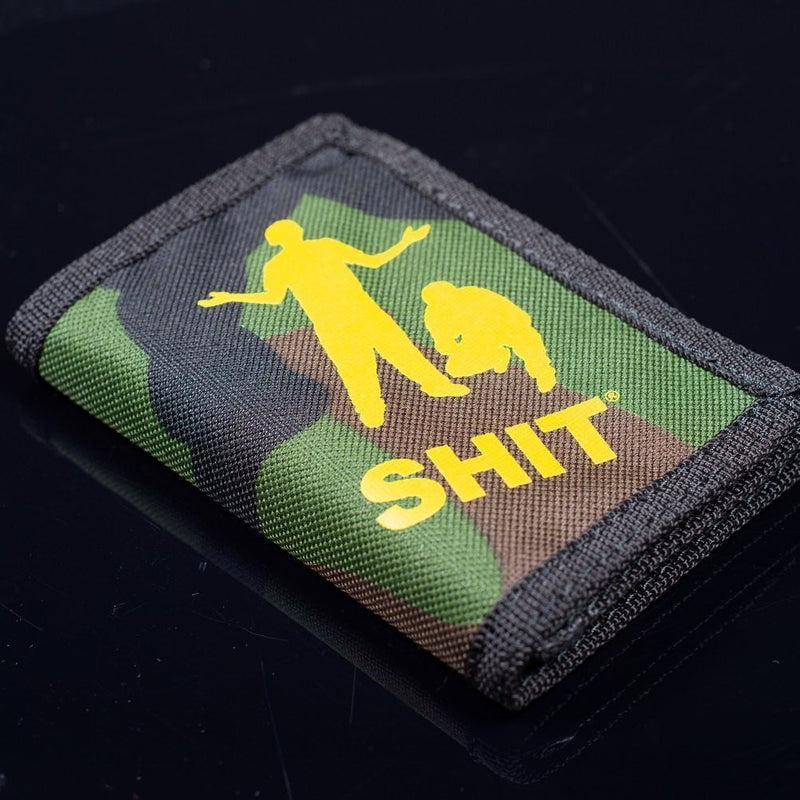 SHIT® CLASSIC PERSONS LOGO WALLET (CAMO)