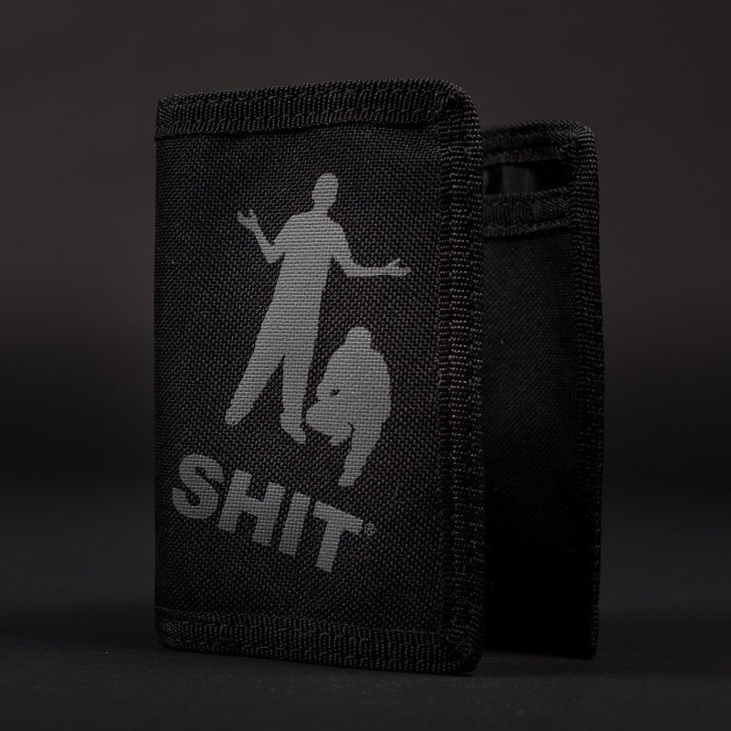 SHIT® CLASSIC PERSONS LOGO WALLET (BLACK)