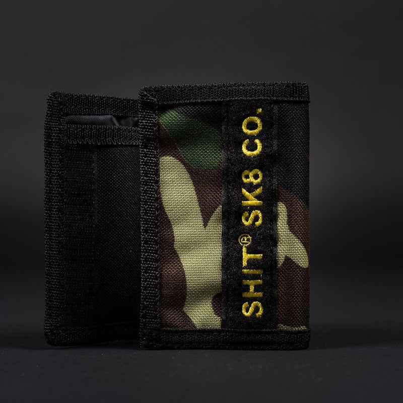 SHIT® CLASSIC PERSONS LOGO WALLET (CAMO)